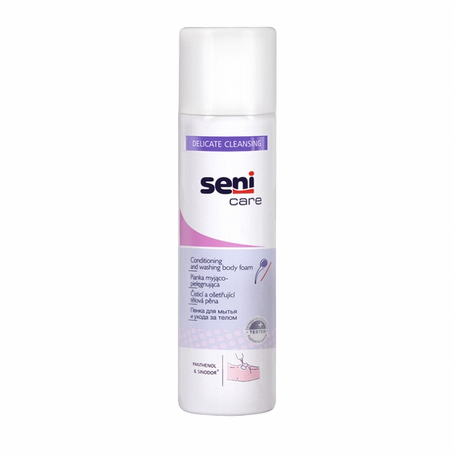 Сени (Seni Care), пена очищающая для тела, 250 мл